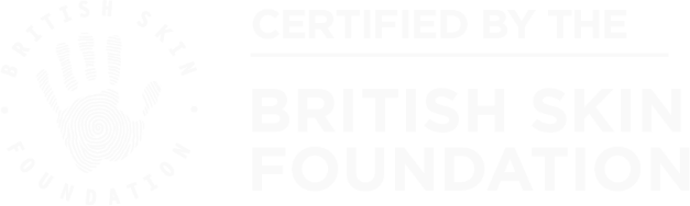 Certified By The British Skin Foundation Logo
